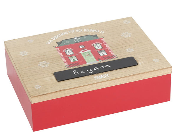 Wooden Christmas Eve Box